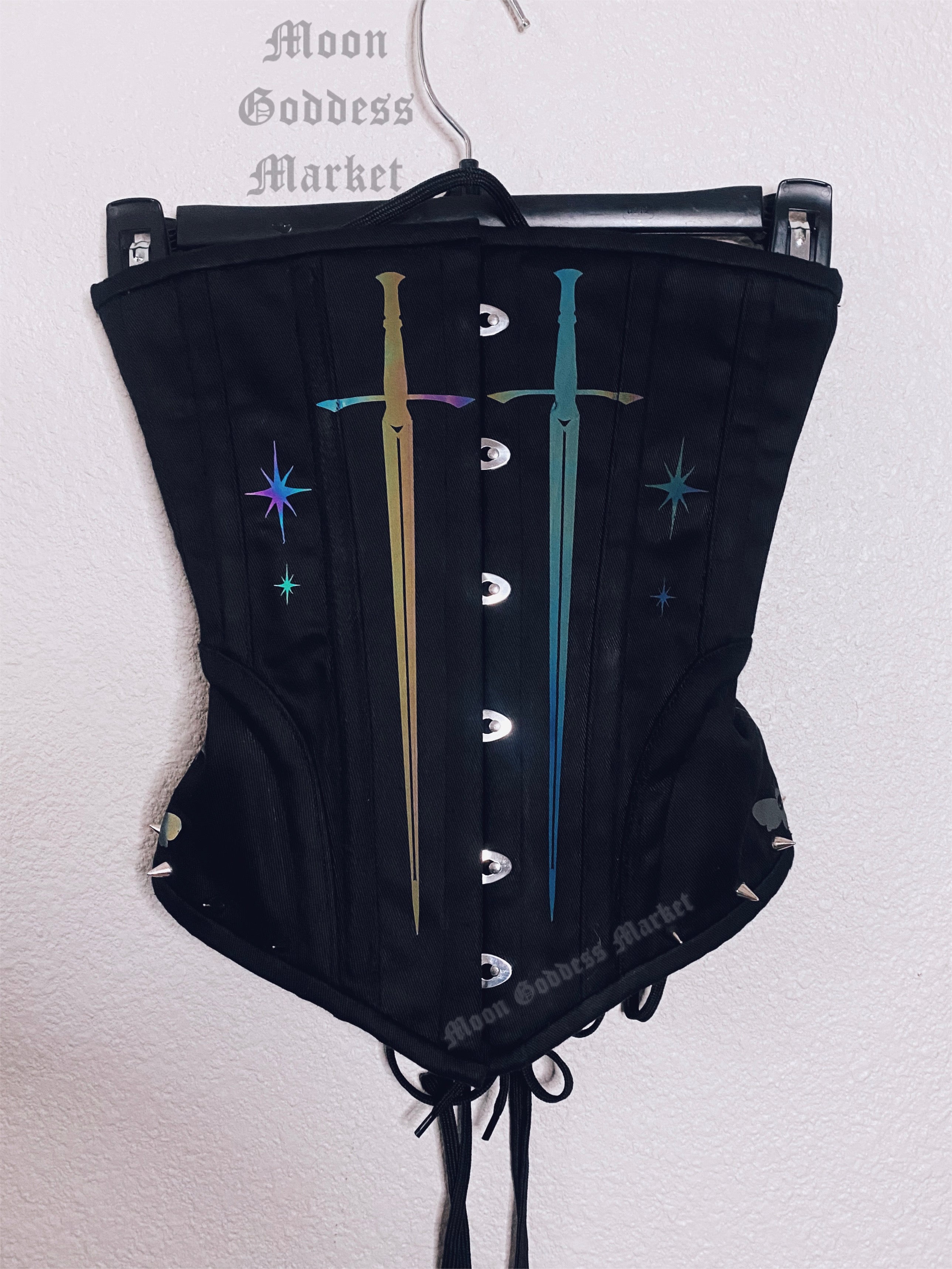 Custom Boned Fantasy Corset - Moon Goddess Market