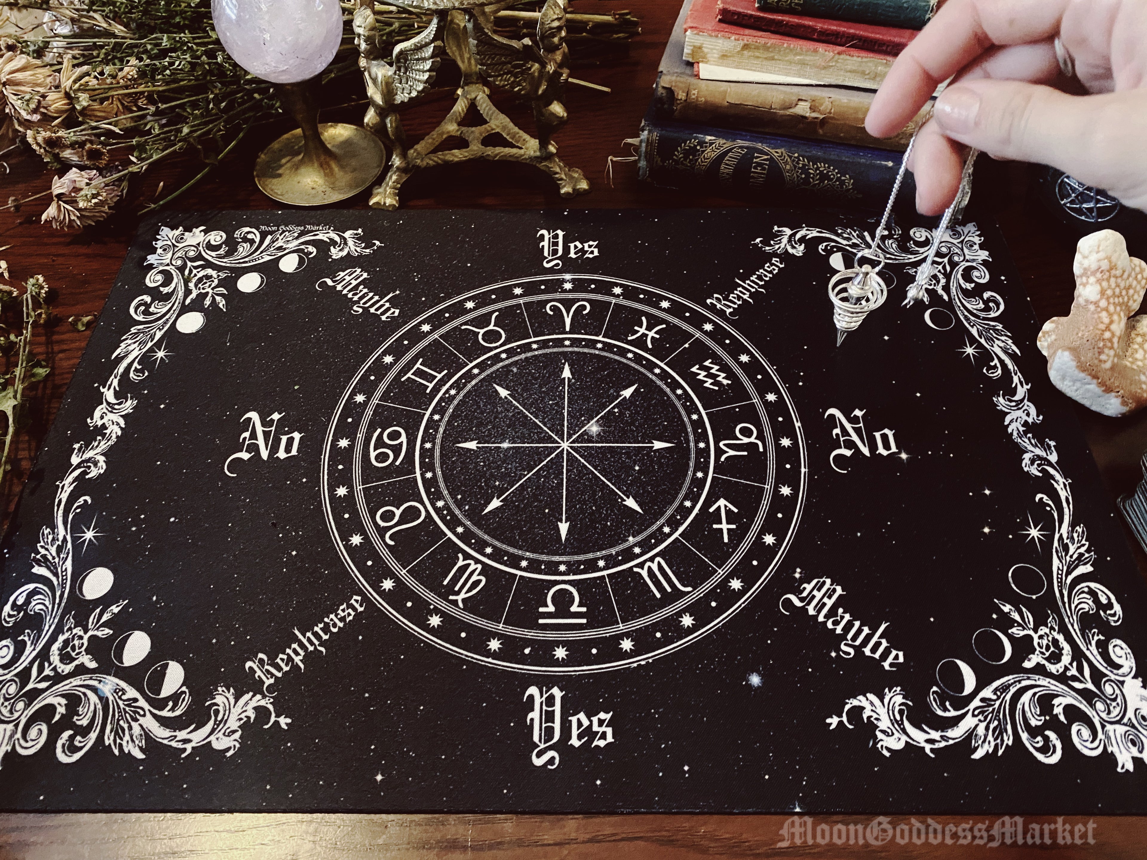 Roll up Pendulum Mat 18" - Moon Goddess Market