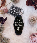 Moon Drunk and Full of Magic Keychain - Moon Goddess Market