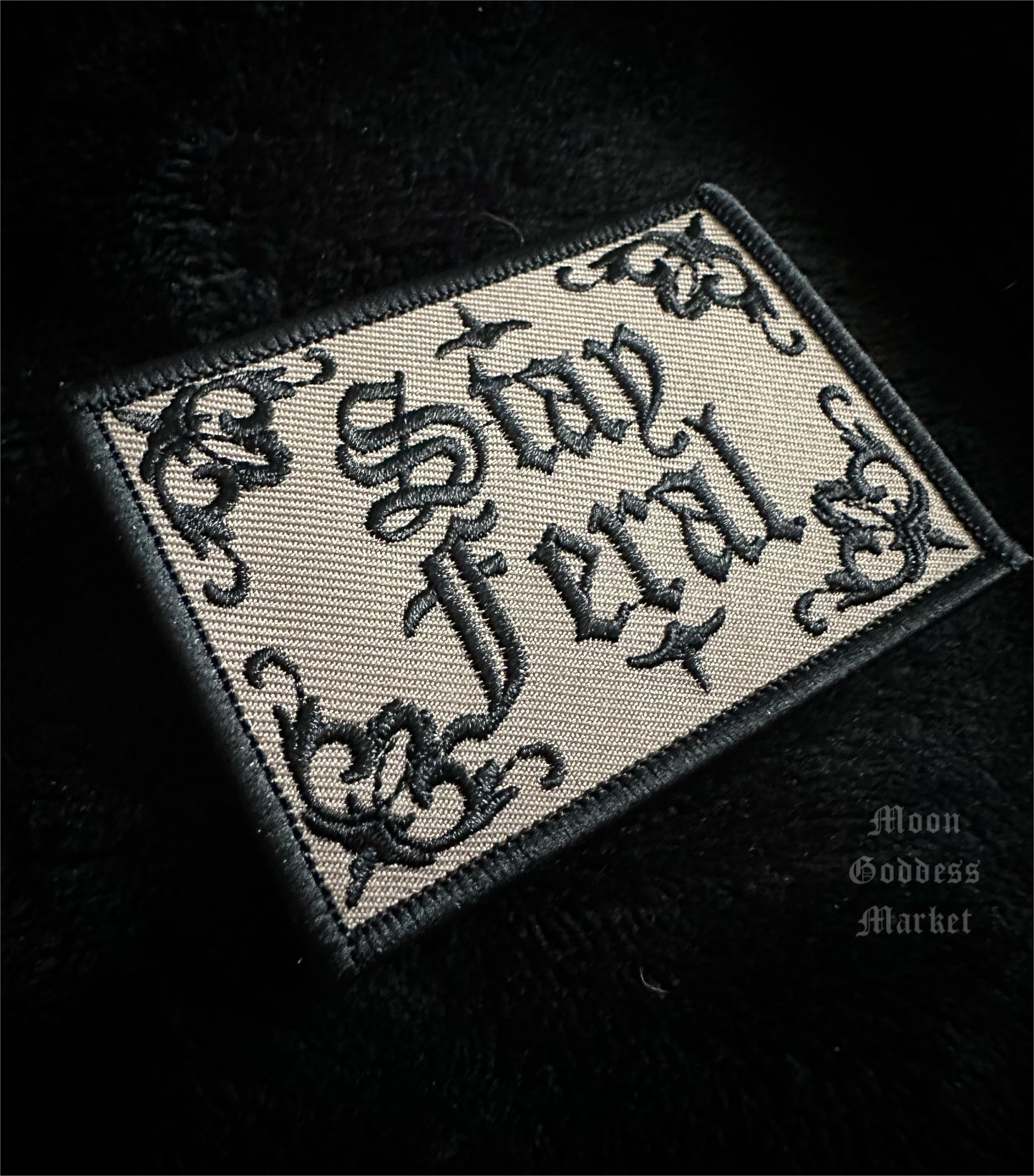 Stay Feral Iron On Patch