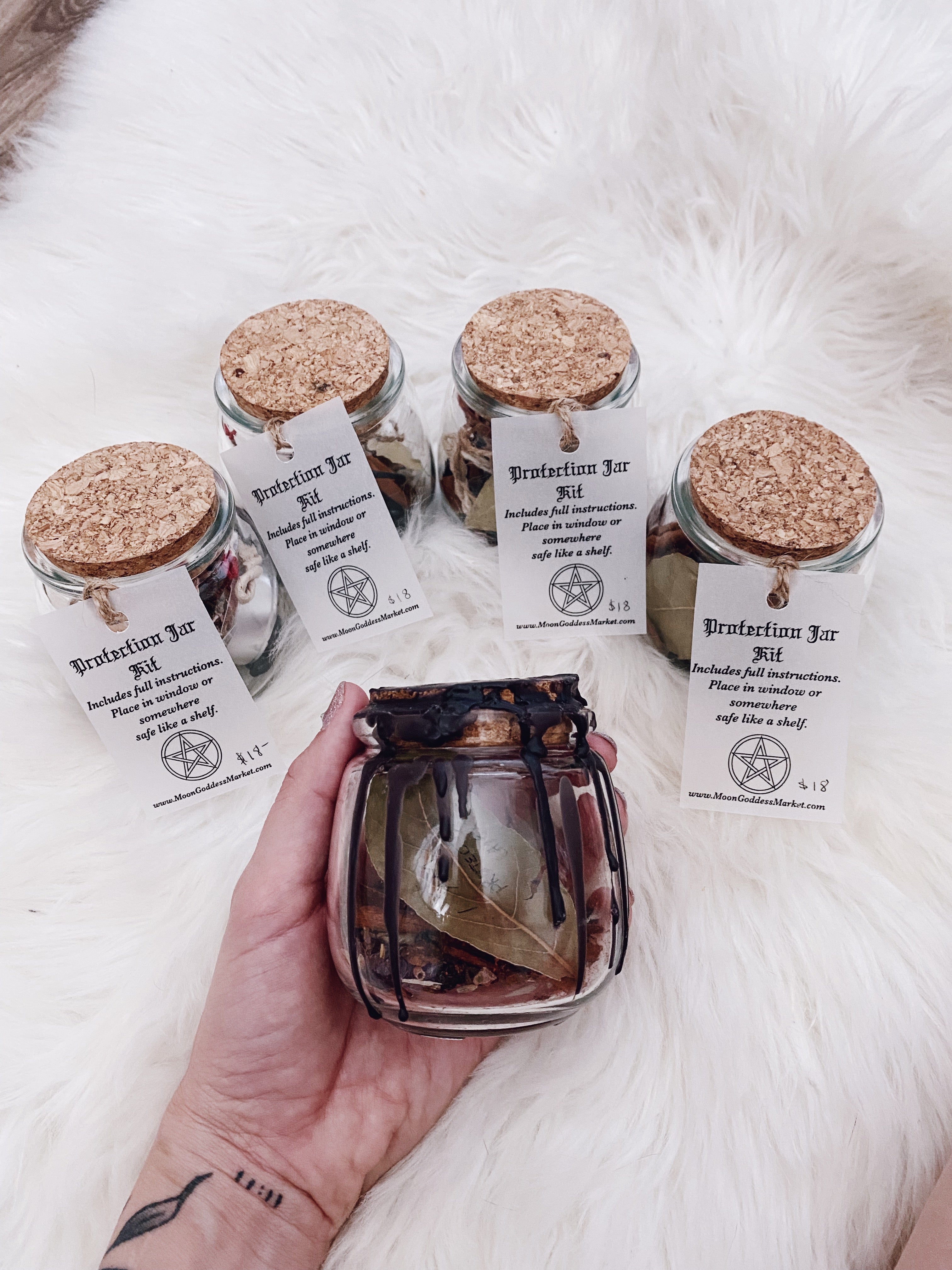 Witch’s Protection Jar Kit - Moon Goddess Market