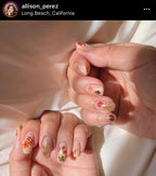 Pressed Floral Garden Nail Decals | Water Slide | Easy & Fun - Moon Goddess Market