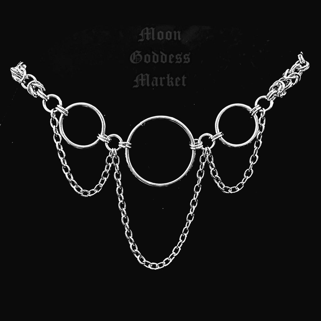 Chainmail Choker Piercing Necklace